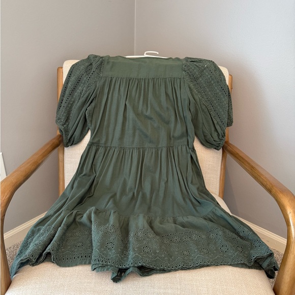 Puff Sleeve Mini Dress - Picture 4 of 6